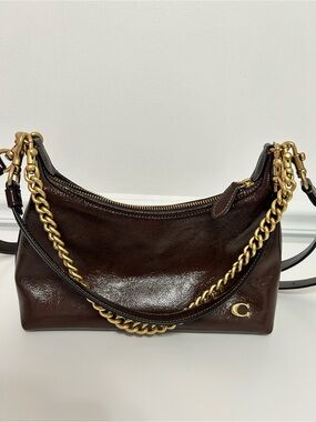 Coach | Bags | Coach Rabbit Fur And Leather Trim Quilted Nylon